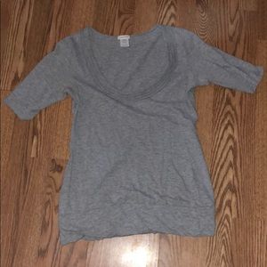 Maurice’s gray scoop neck top